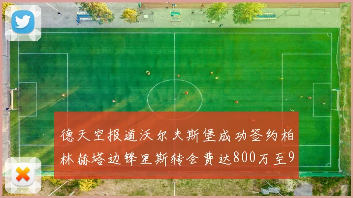 德天空报道沃尔夫斯堡成功签约柏林赫塔边锋里斯转会费达800万至900万欧元